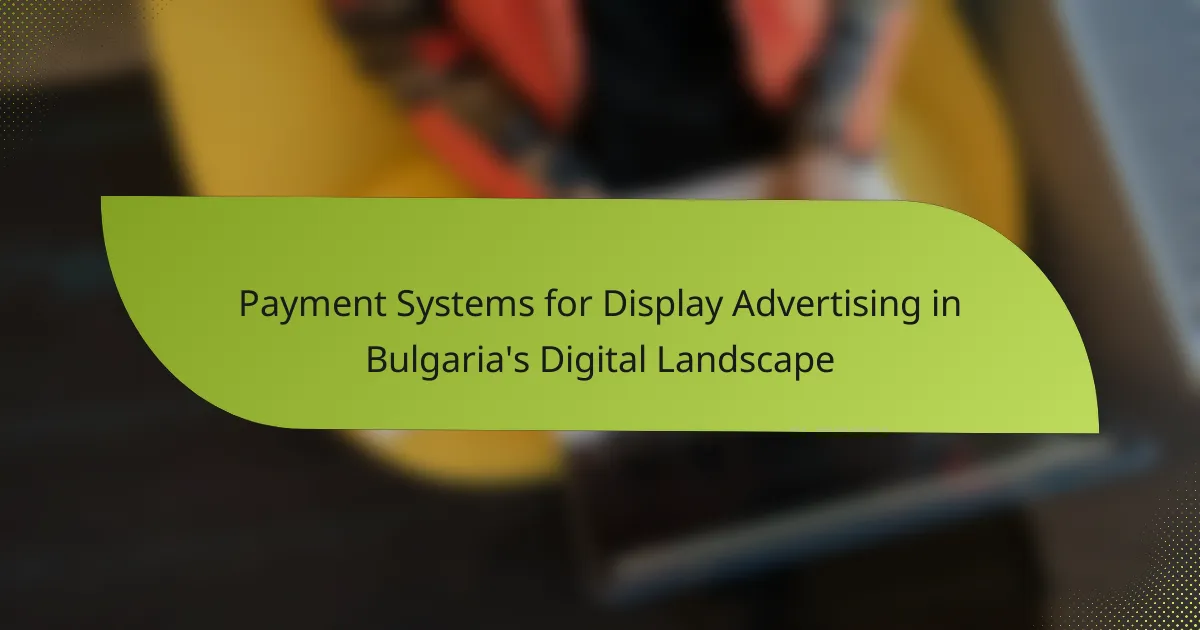 Payment Systems for Display Advertising in Bulgaria’s Digital Landscape